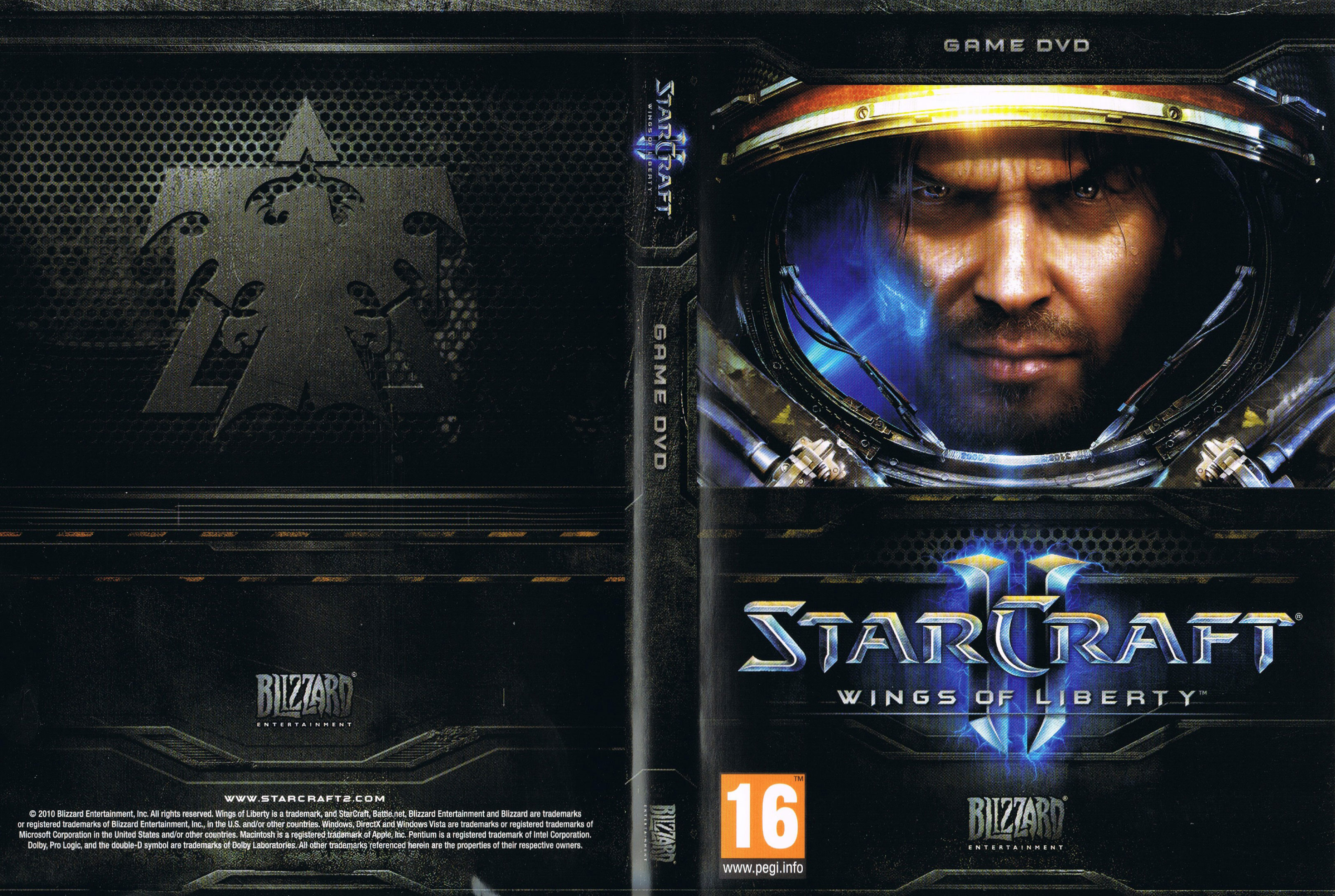 StarCraft II: Wings of Liberty - DVD obal 3