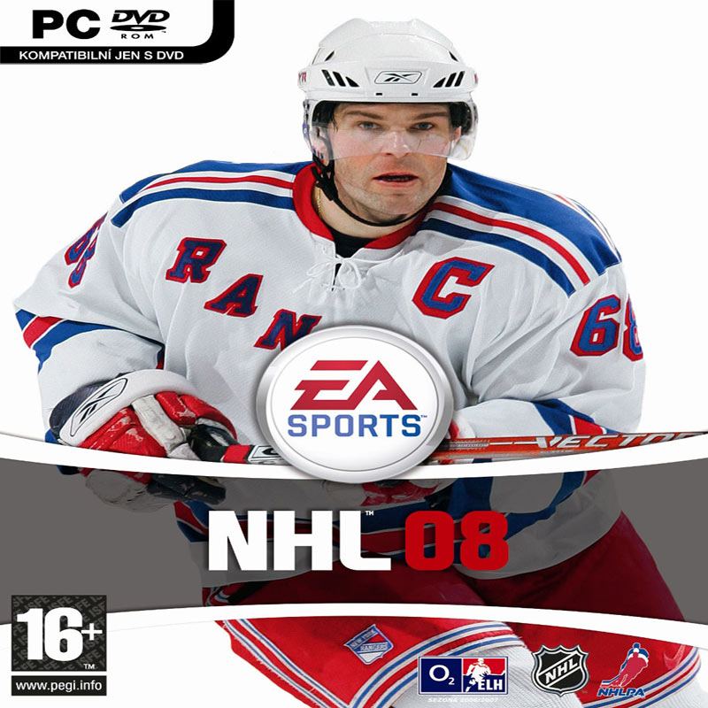 NHL 08 - pedn CD obal 2