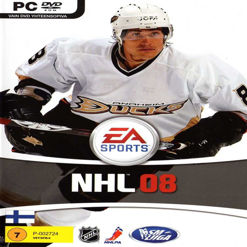 NHL 08 - pedn CD obal 3