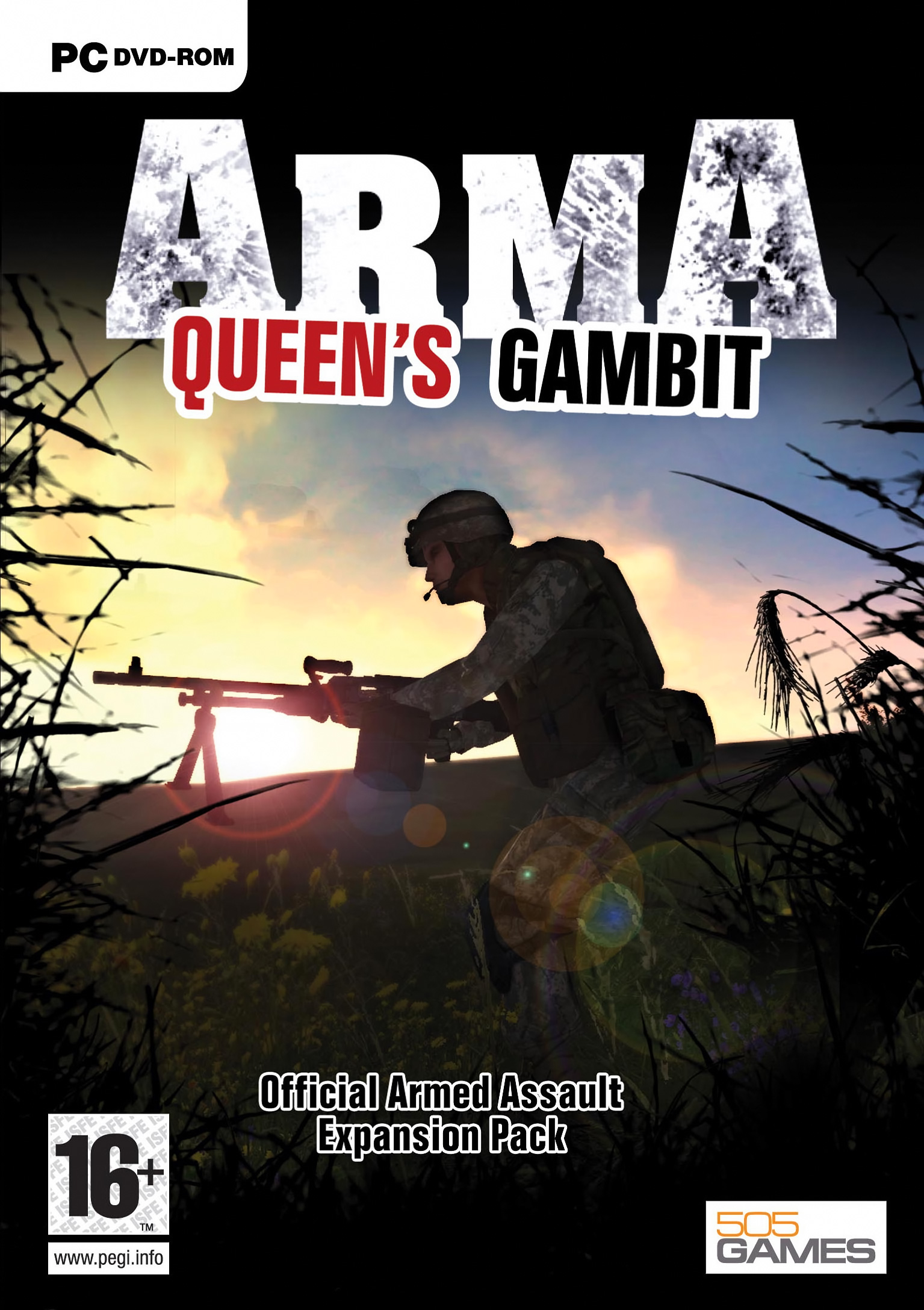 Armed Assault: Queen Gambit - pedn DVD obal