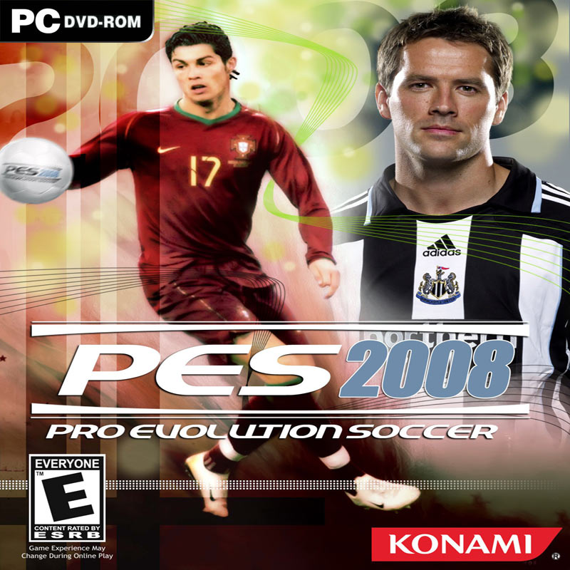 Pro Evolution Soccer 2008 - pedn CD obal 4
