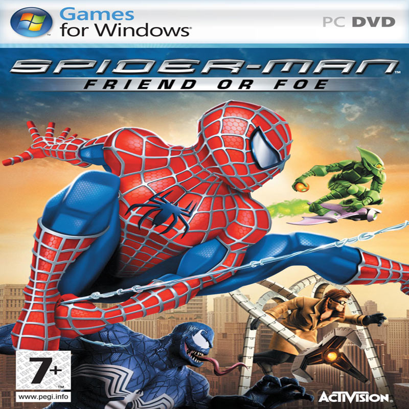 Spider-Man: Friend or Foe - pedn CD obal
