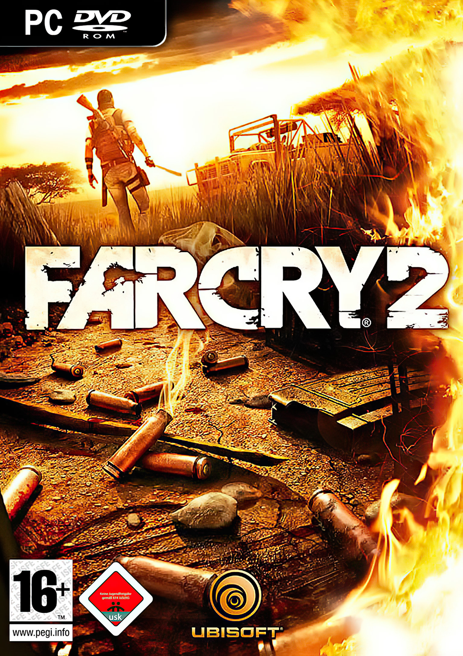 Far Cry 2 - pedn DVD obal