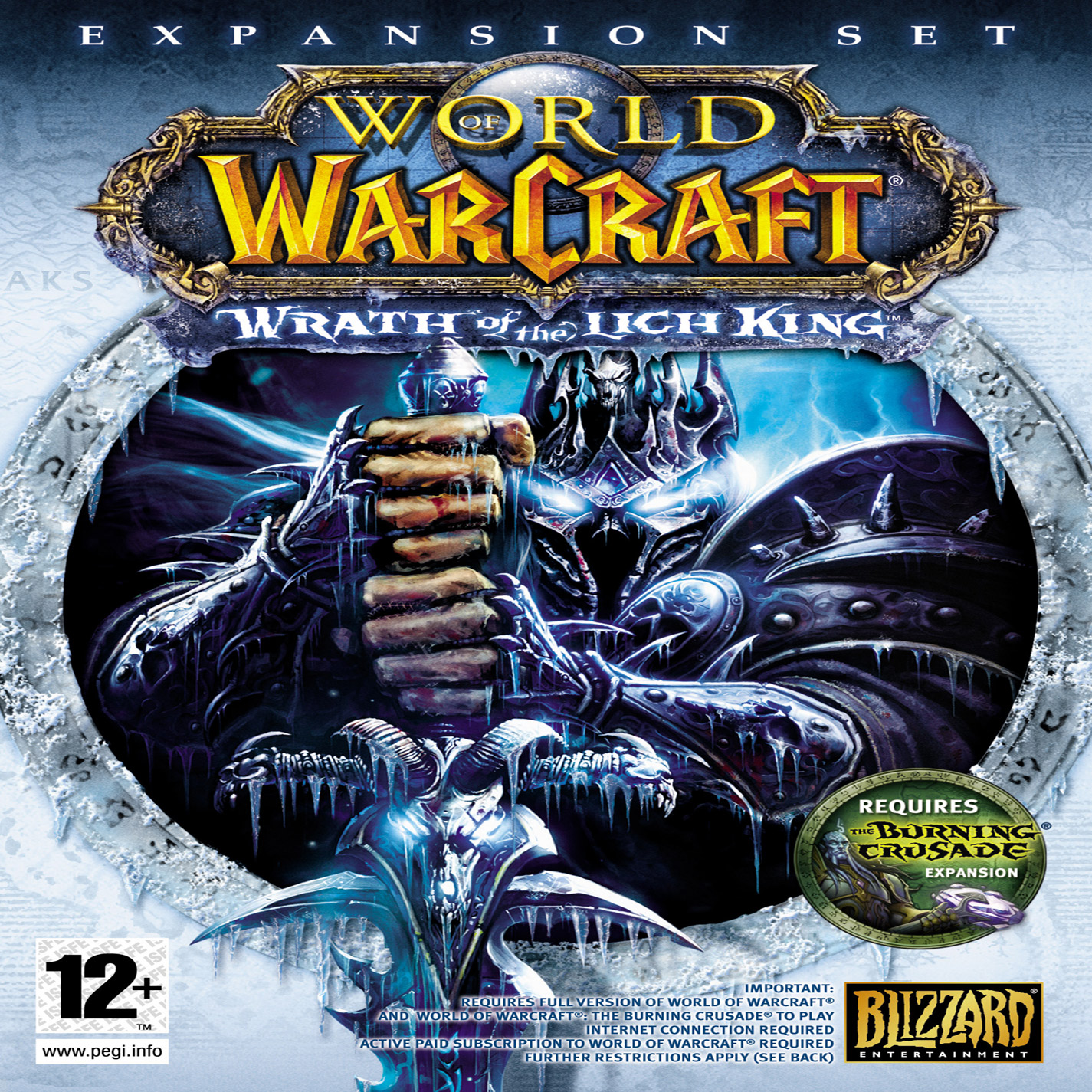 World of Warcraft: Wrath of the Lich King - pedn CD obal