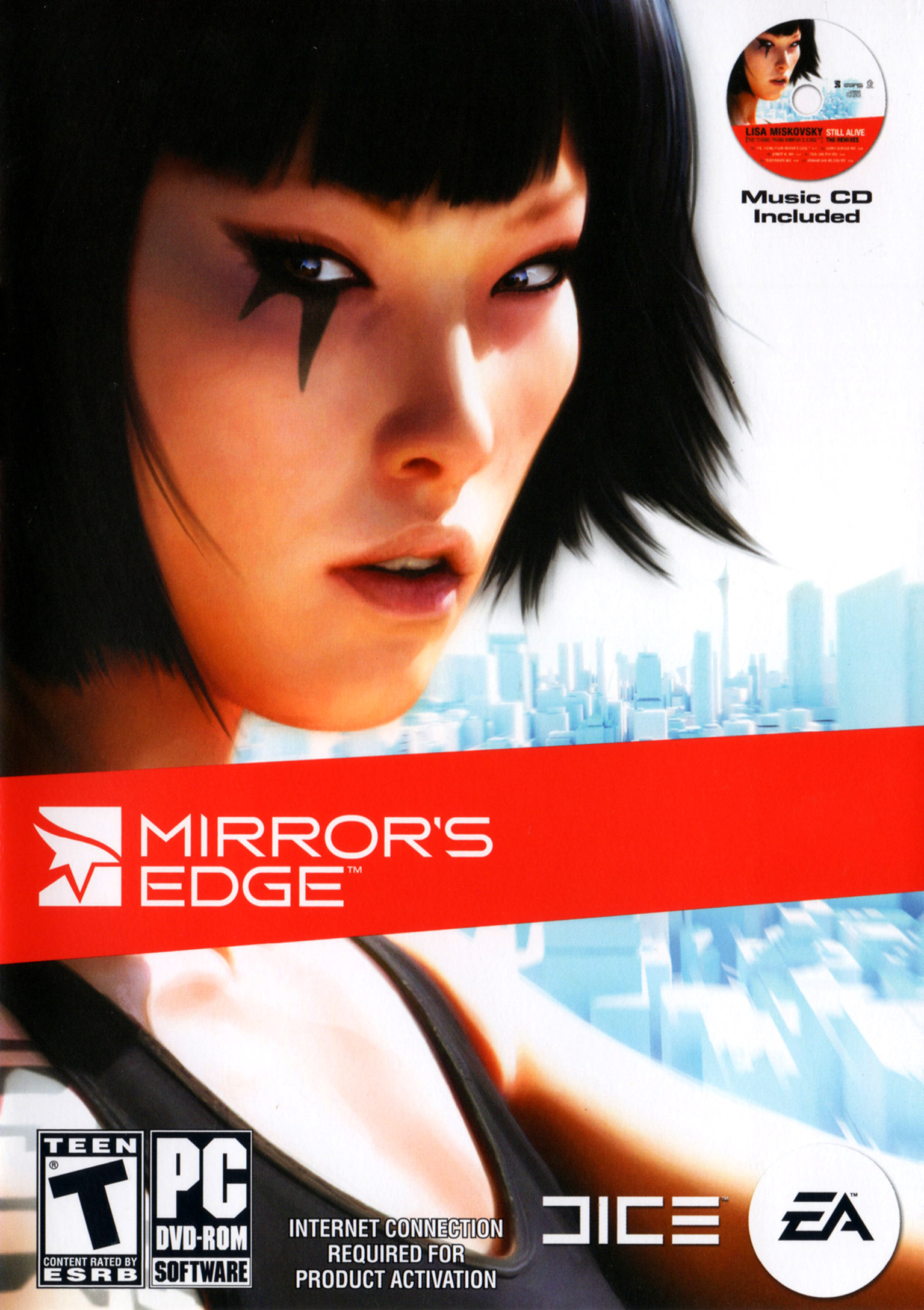 Mirror's Edge - pedn DVD obal 2