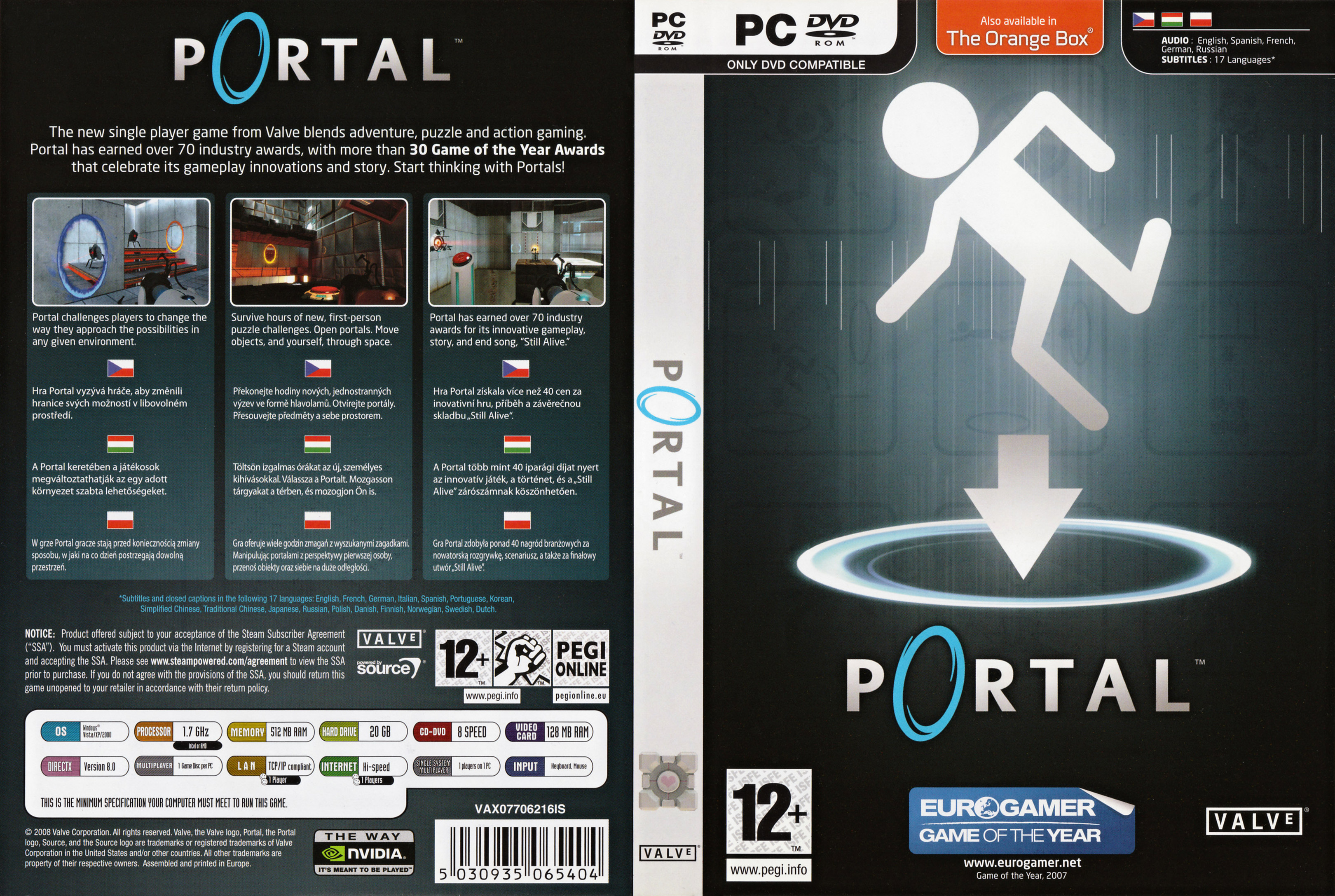 Portal 2 pc dvd фото 8