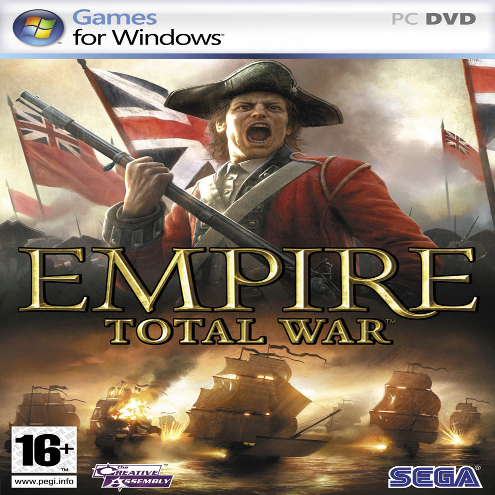 Empire: Total War - pedn CD obal