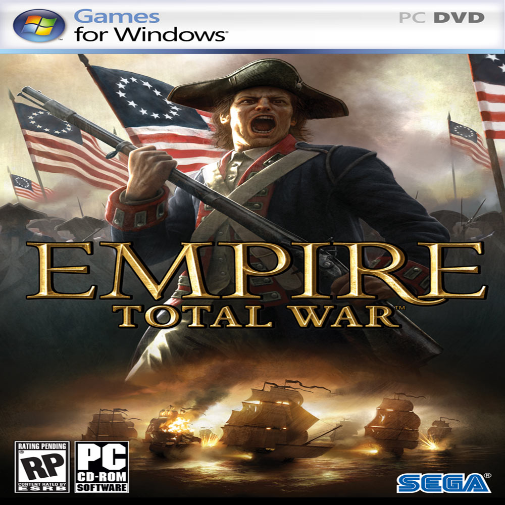Empire: Total War - pedn CD obal 2