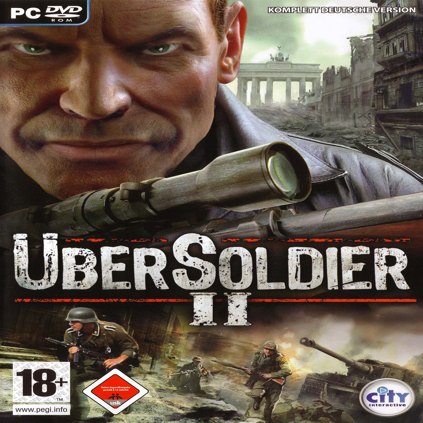 berSoldier 2: Crimes of War - pedn CD obal 2