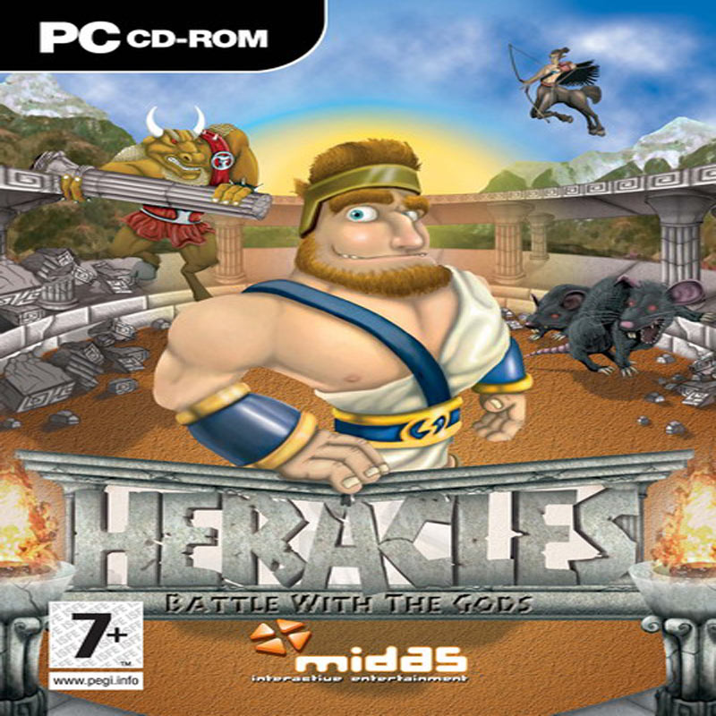 Heracles: Battle with the Gods - pedn CD obal