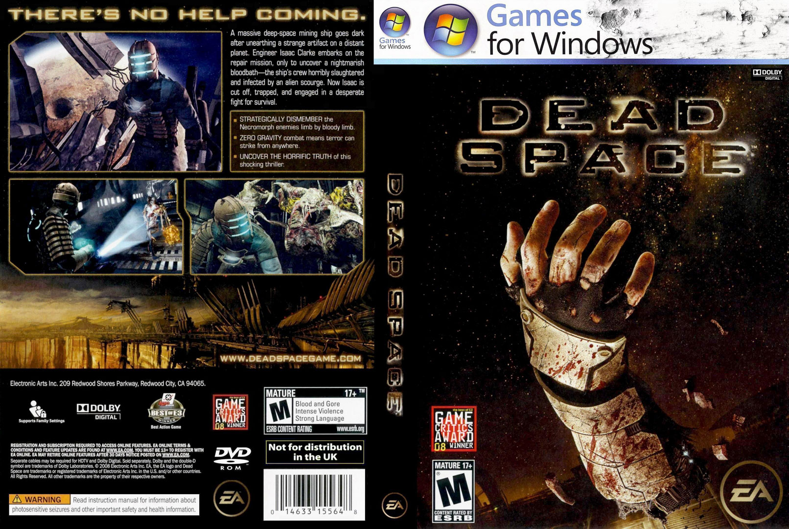 Dead Space - DVD obal