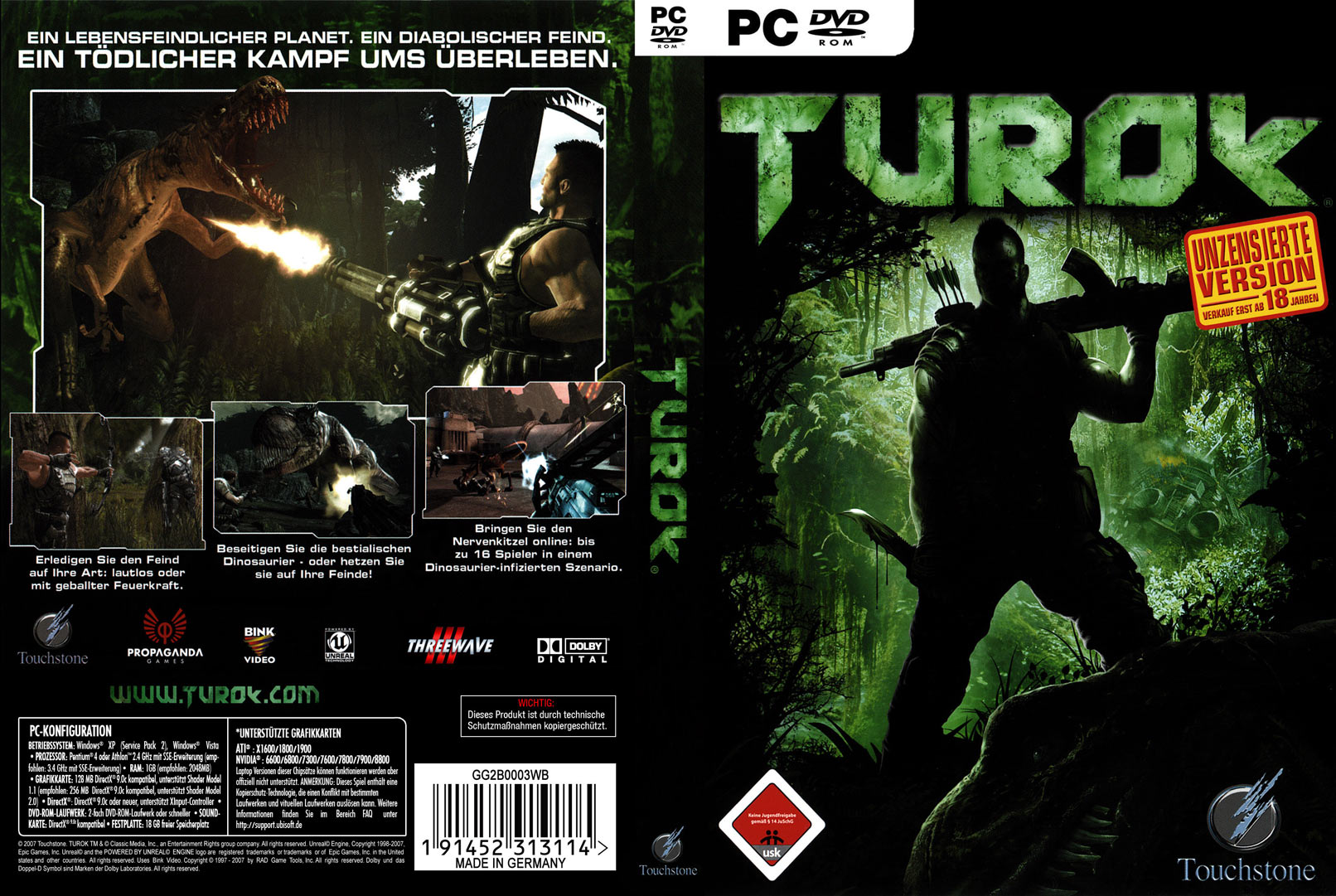 Turok - DVD obal