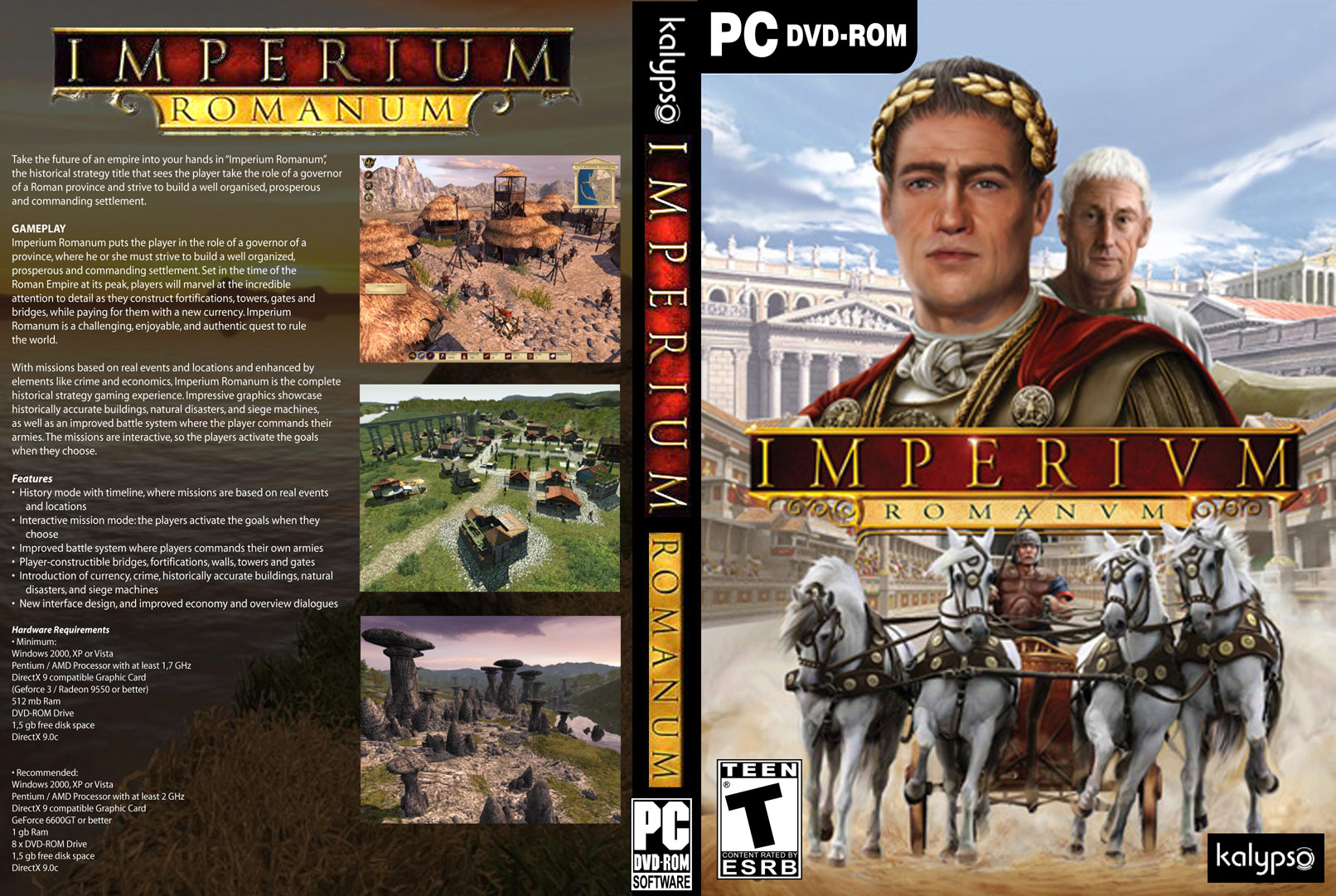 Imperium Romanum - DVD obal