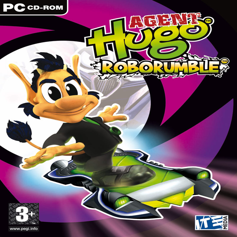Agent Hugo: Roborumble - pedn CD obal