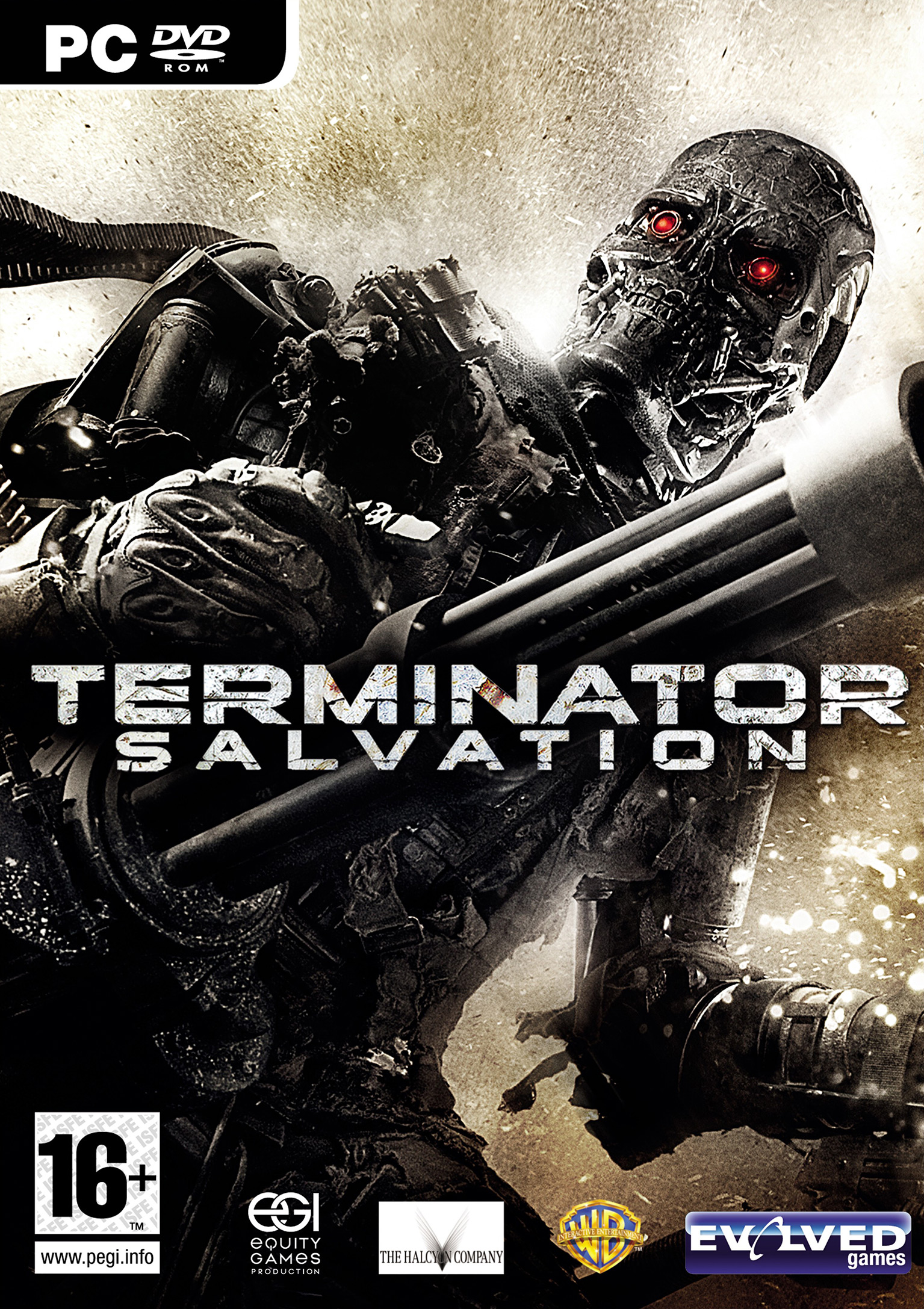 Terminator Salvation - pedn DVD obal