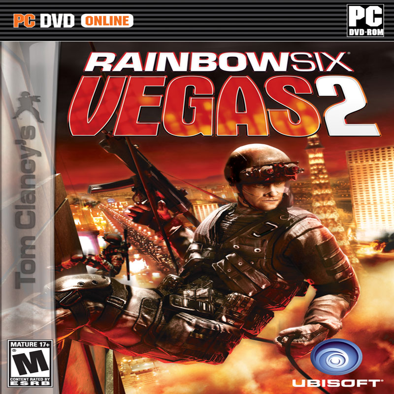 Rainbow Six: Vegas 2 - pedn CD obal