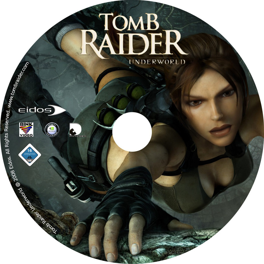 Tomb Raider: Underworld - CD obal 2