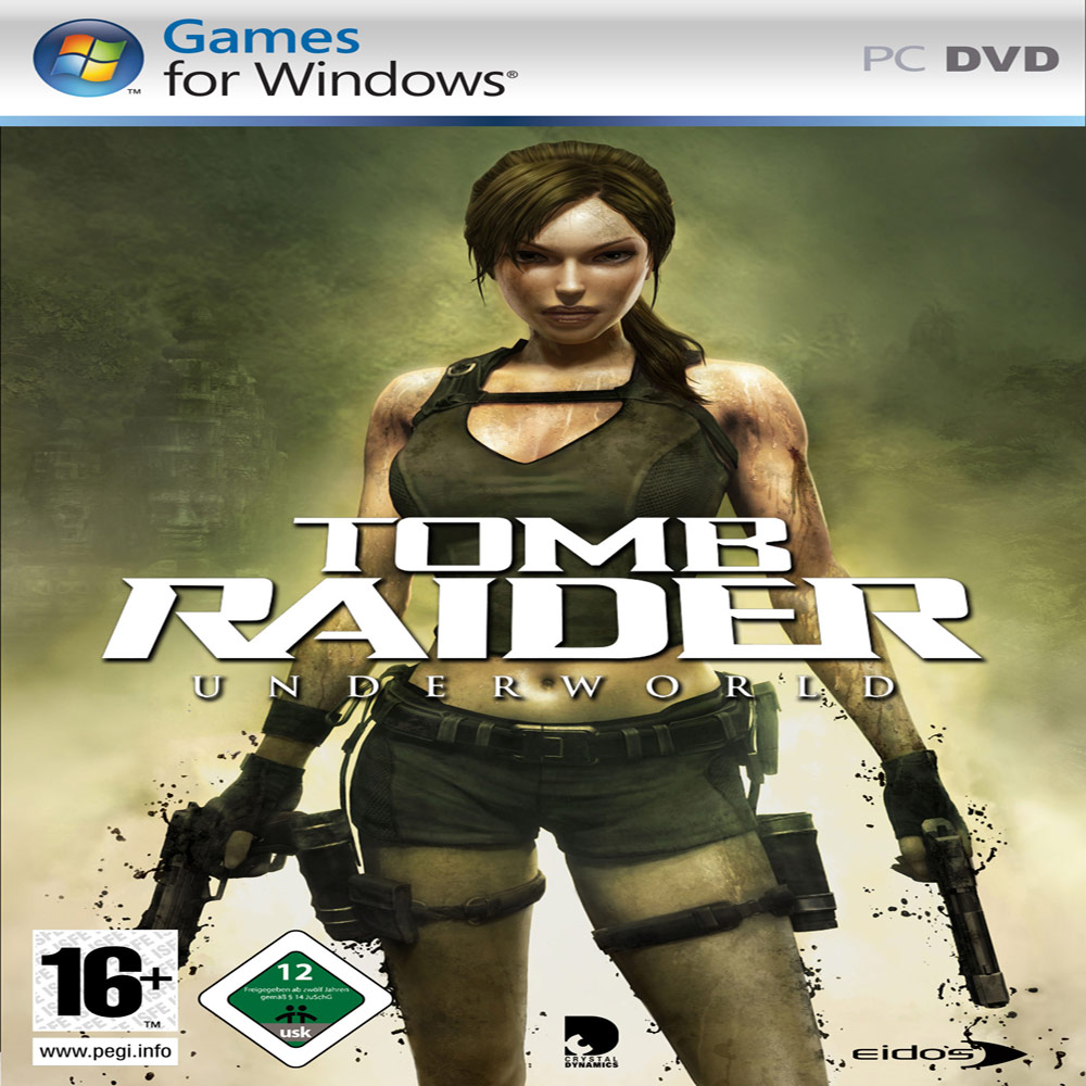 Tomb Raider: Underworld - pedn CD obal