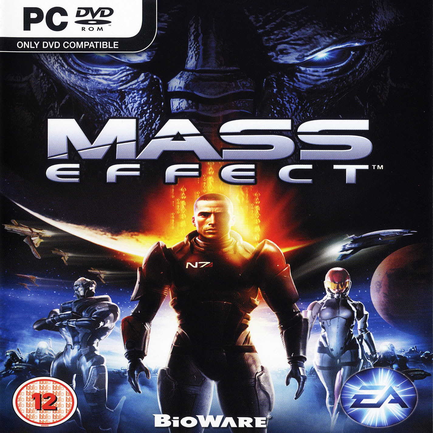 Mass Effect - pedn CD obal