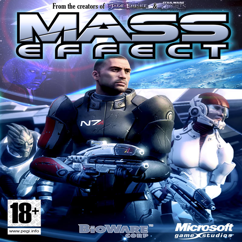 Mass Effect - pedn CD obal 2