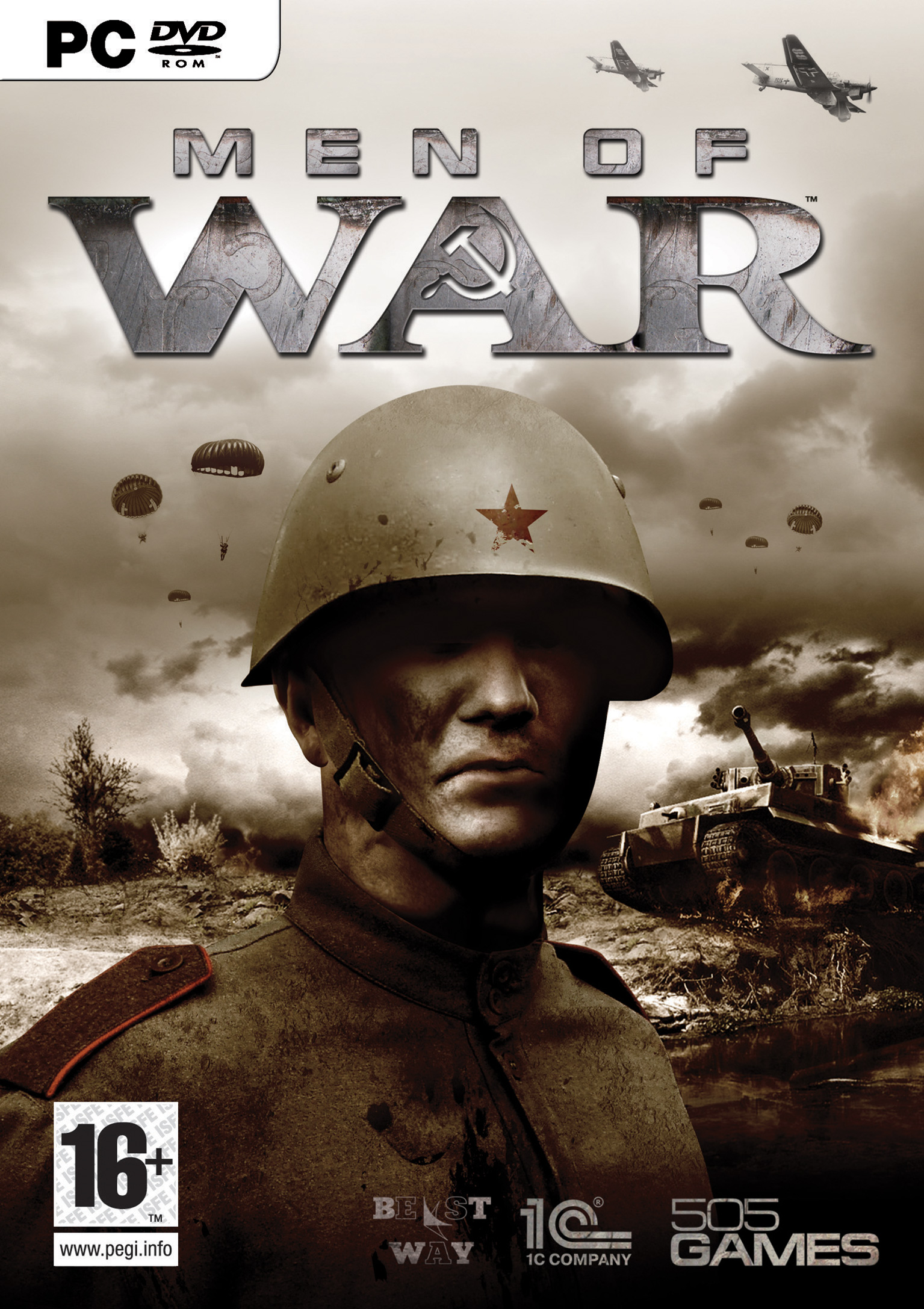 Men of War - pedn DVD obal
