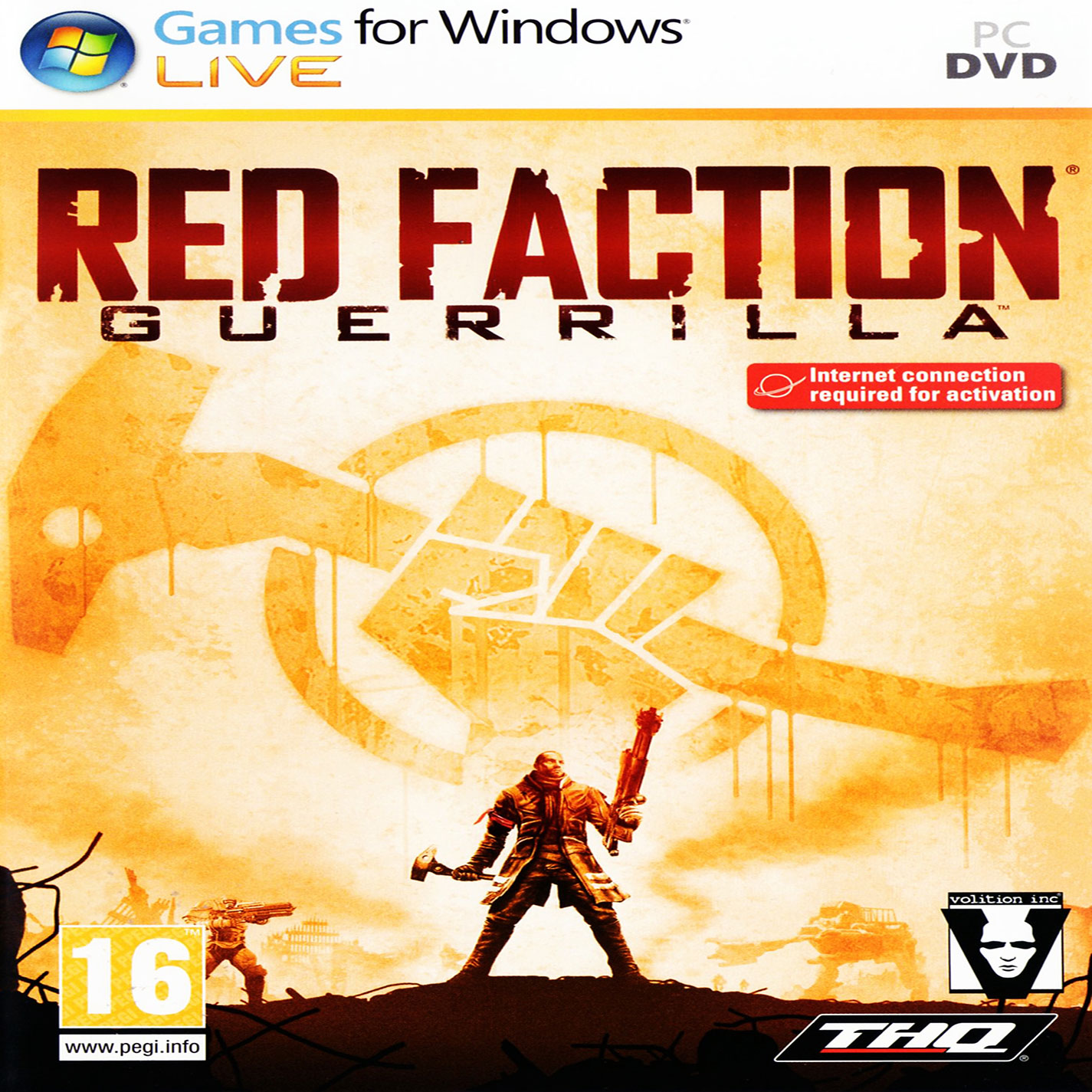 Red Faction: Guerrilla - pedn CD obal