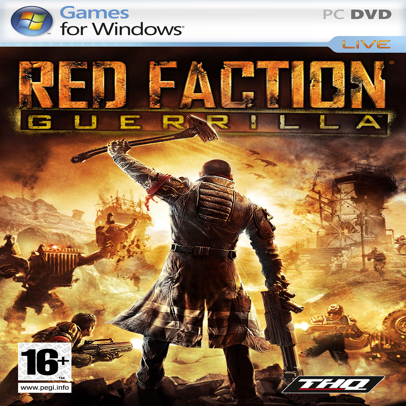 Red Faction: Guerrilla - pedn CD obal 2