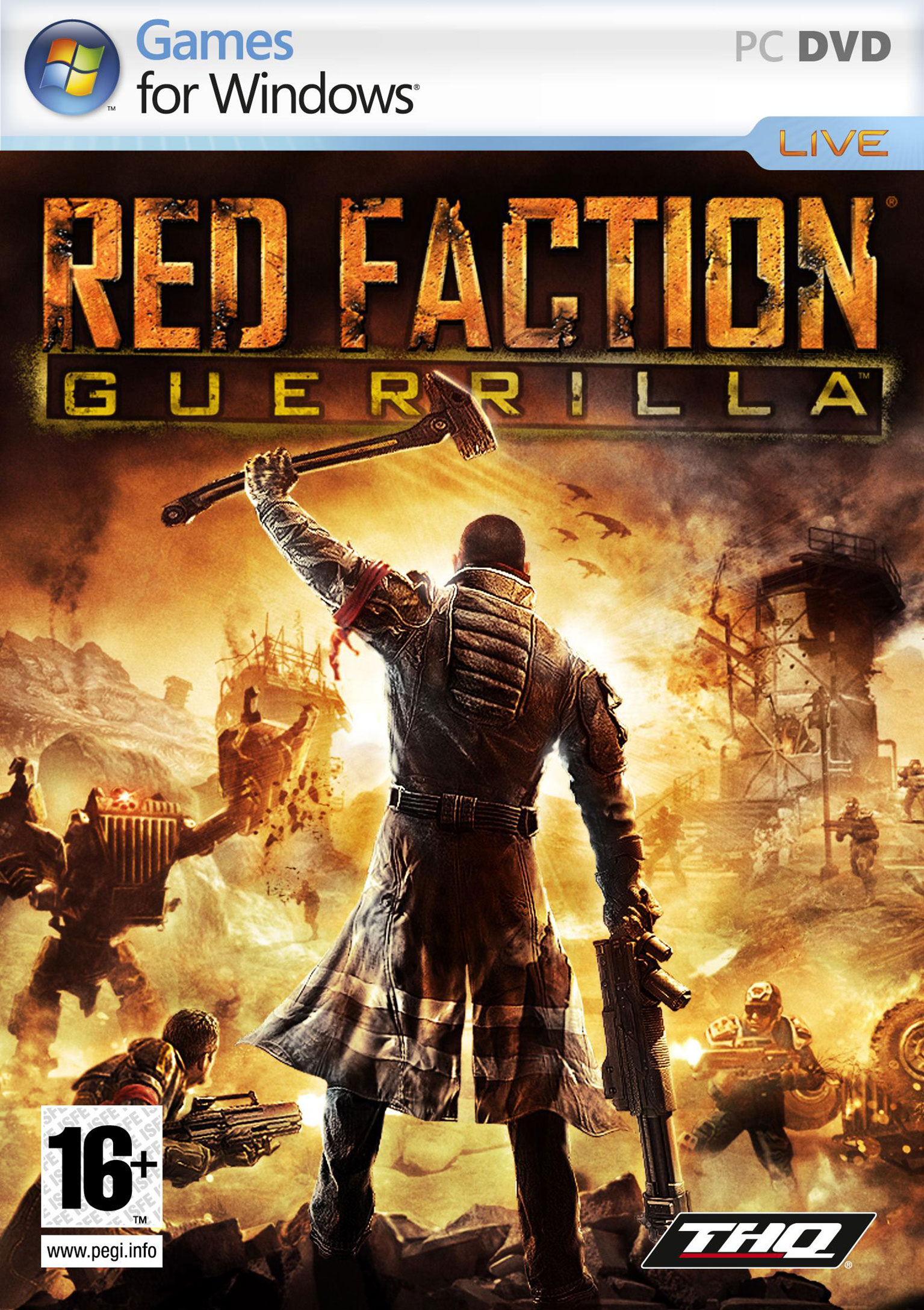 Red Faction: Guerrilla - pedn DVD obal 2