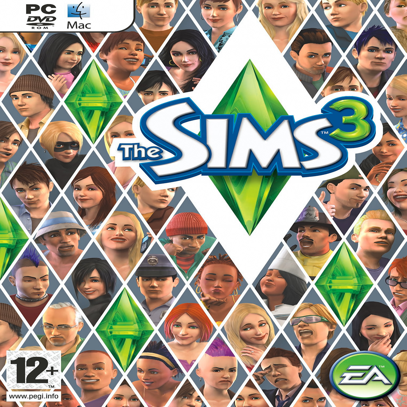The Sims 3 - pedn CD obal