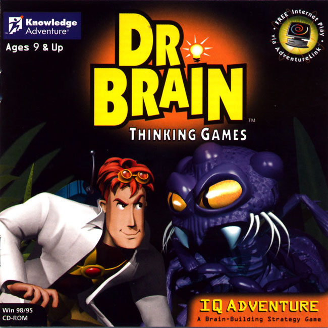 Dr. Brain Thinking Games: IQ Adventure - pedn CD obal