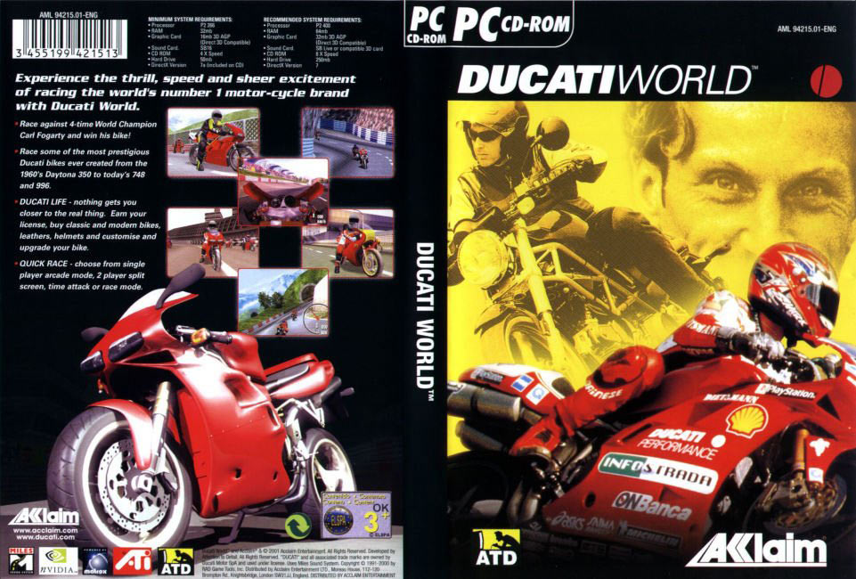 Ducati World Racing Challenge - DVD obal
