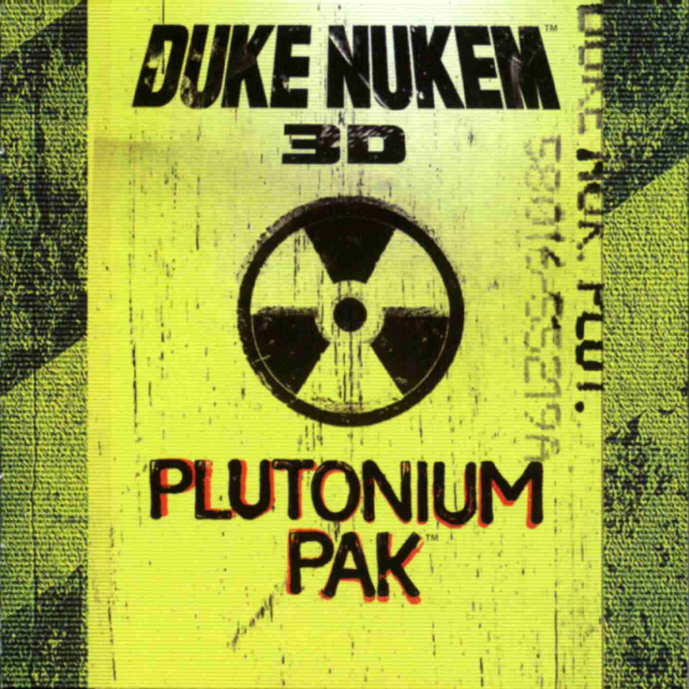 Duke Nukem 3D: Plutonium Pack - pedn CD obal