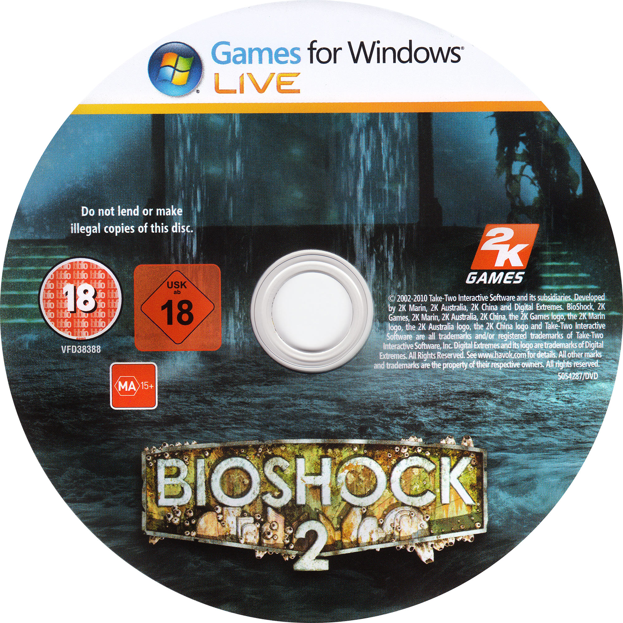 BioShock 2: Sea of Dreams - CD obal