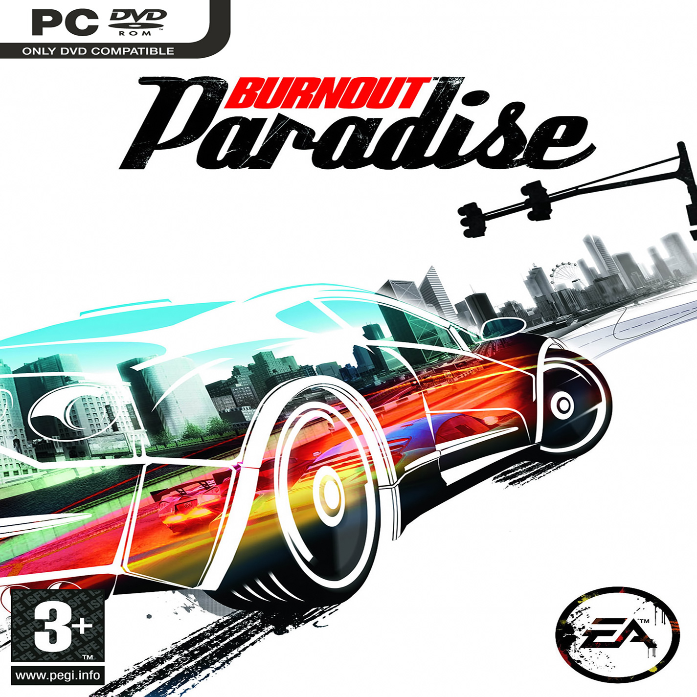 Burnout Paradise - pedn CD obal