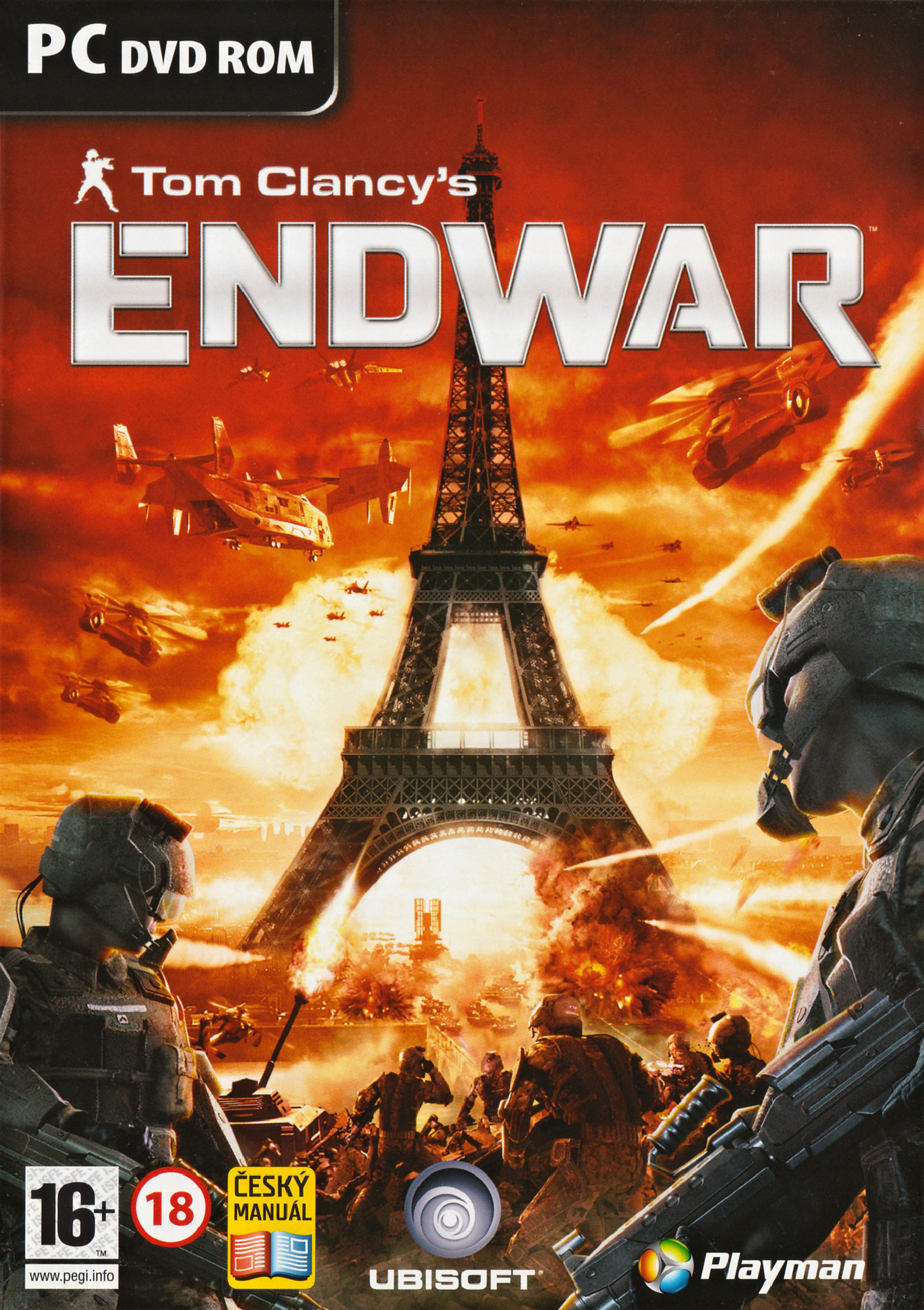 Tom Clancy's EndWar - pedn DVD obal