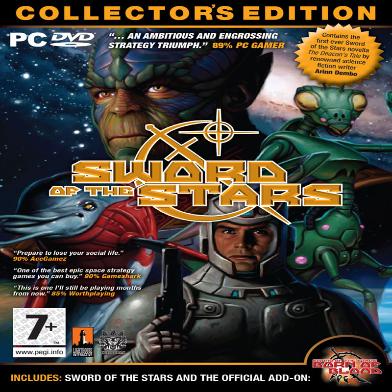 Sword of the Stars: Collector's Edition - pedn CD obal 2