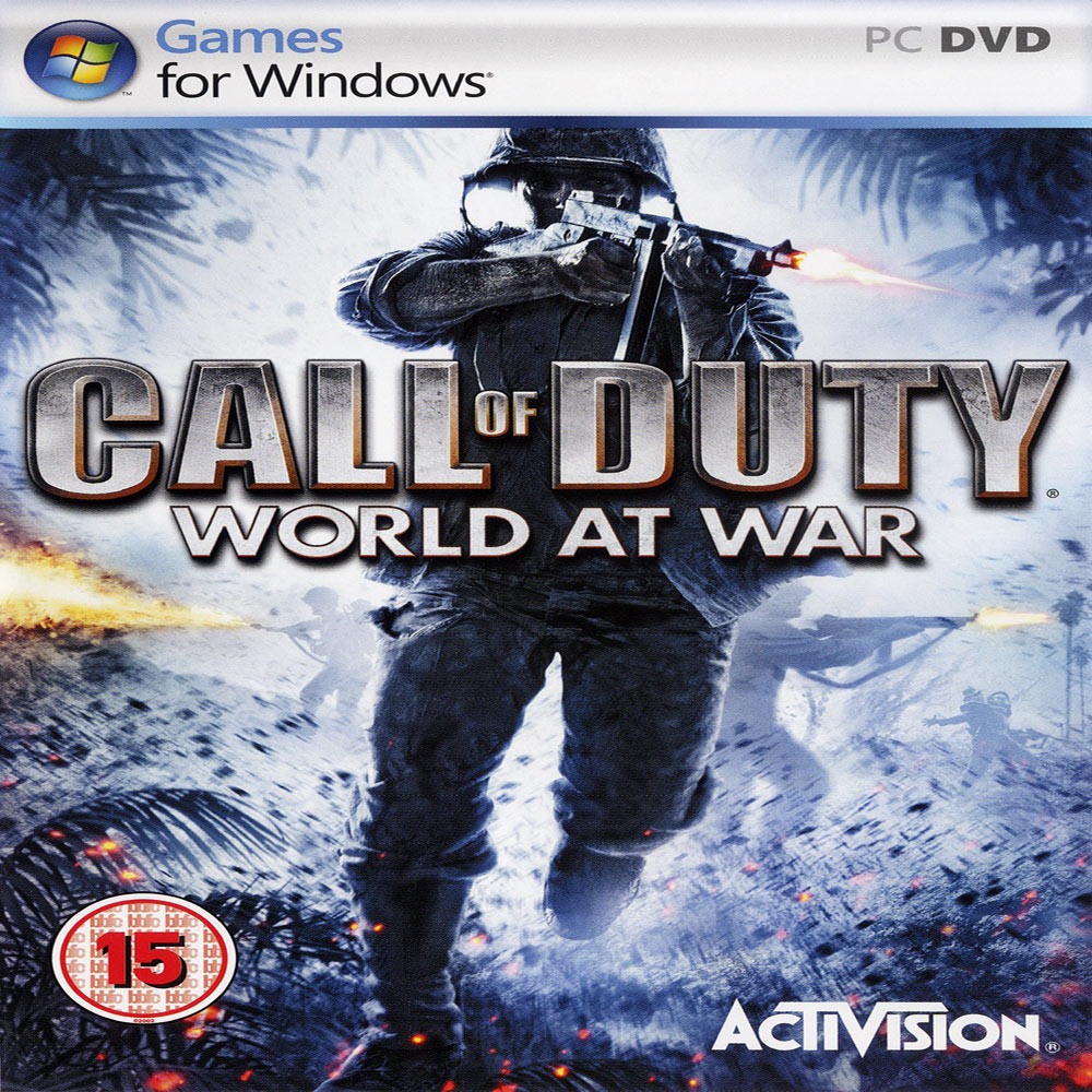 Call of Duty 5: World at War - pedn CD obal