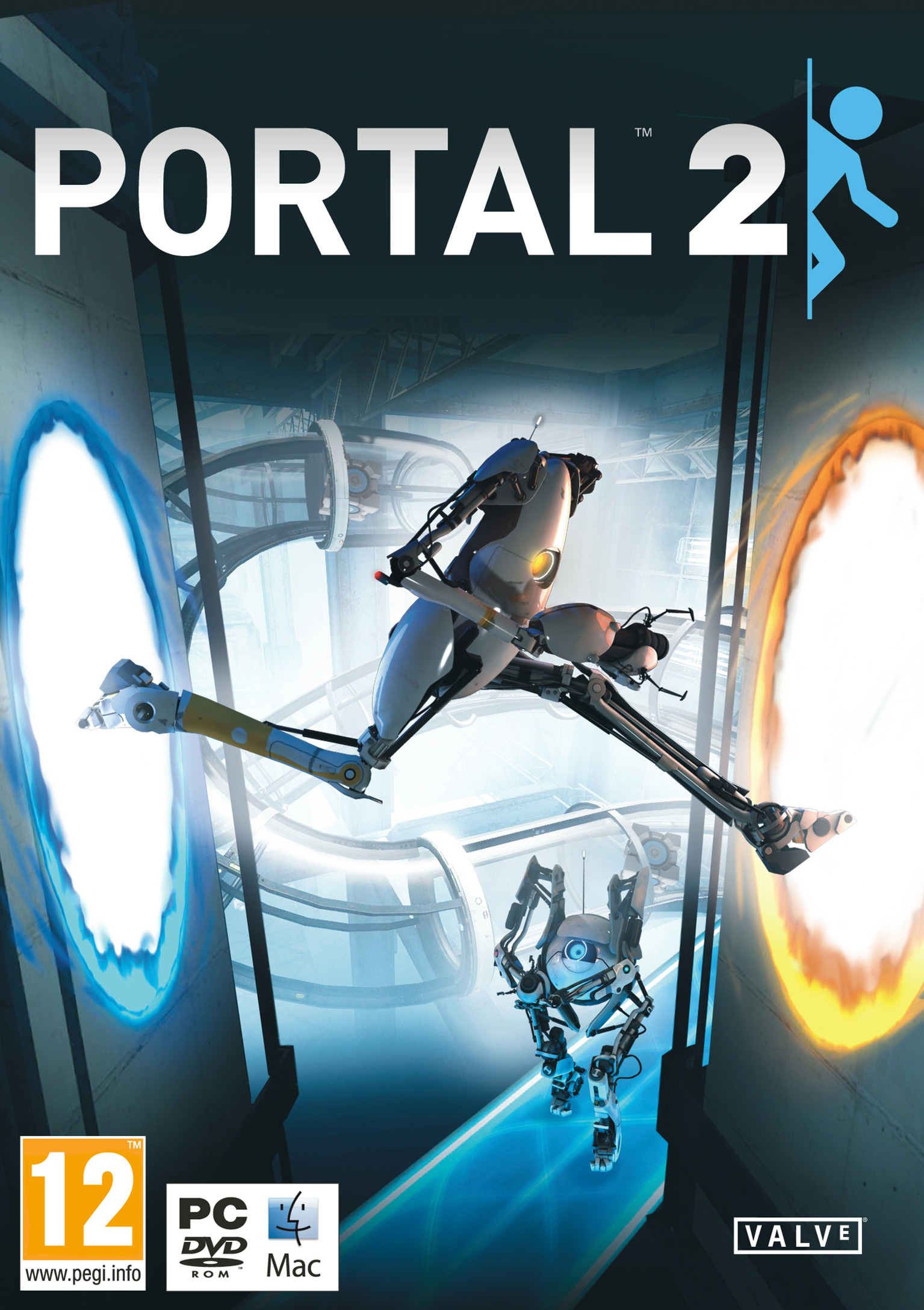 Portal 2 - pedn DVD obal