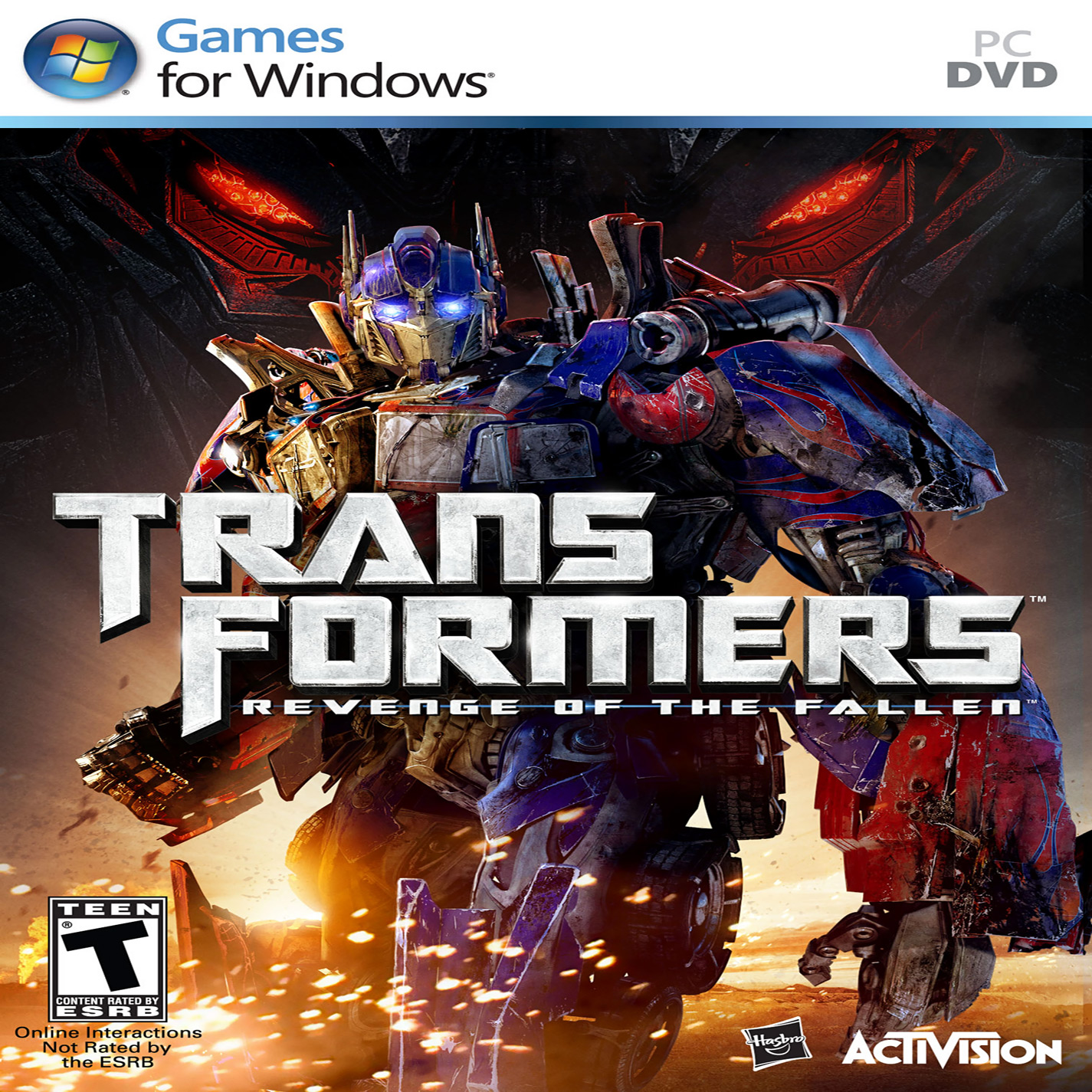 Transformers: Revenge of the Fallen - pedn CD obal