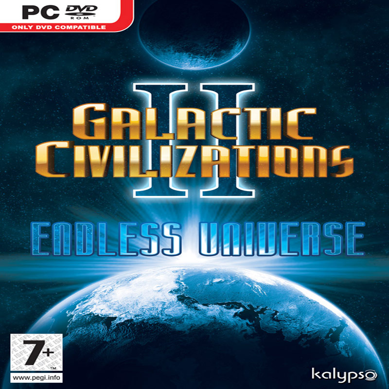 Galactic Civilizations 2: Endless Universe - pedn CD obal