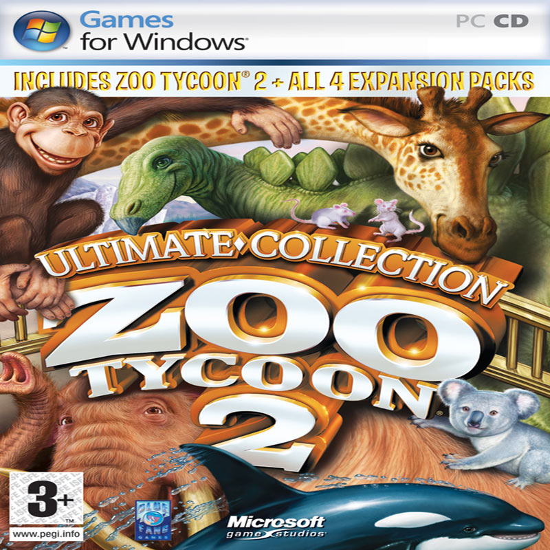 Zoo Tycoon 2: Ultimate Collection - pedn CD obal