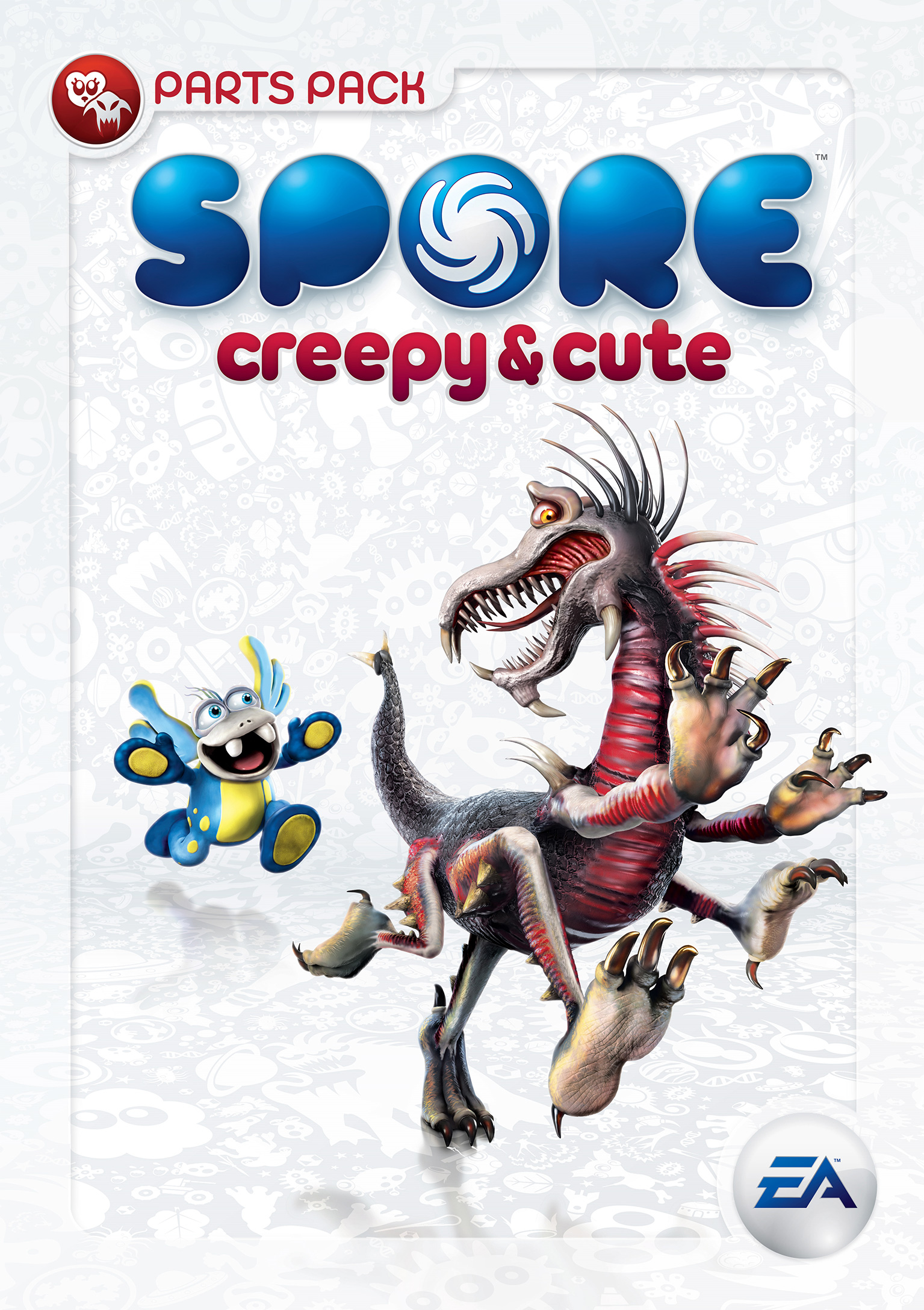 Spore: Creepy & Cute Parts Pack - pedn DVD obal