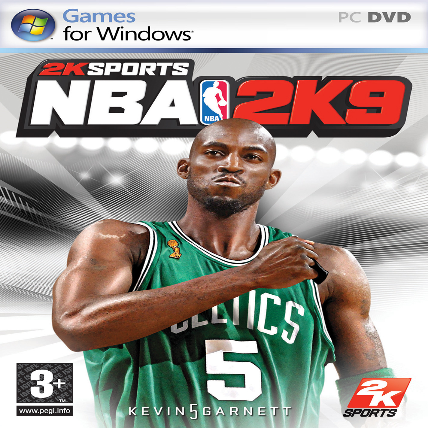 NBA 2K9 - pedn CD obal
