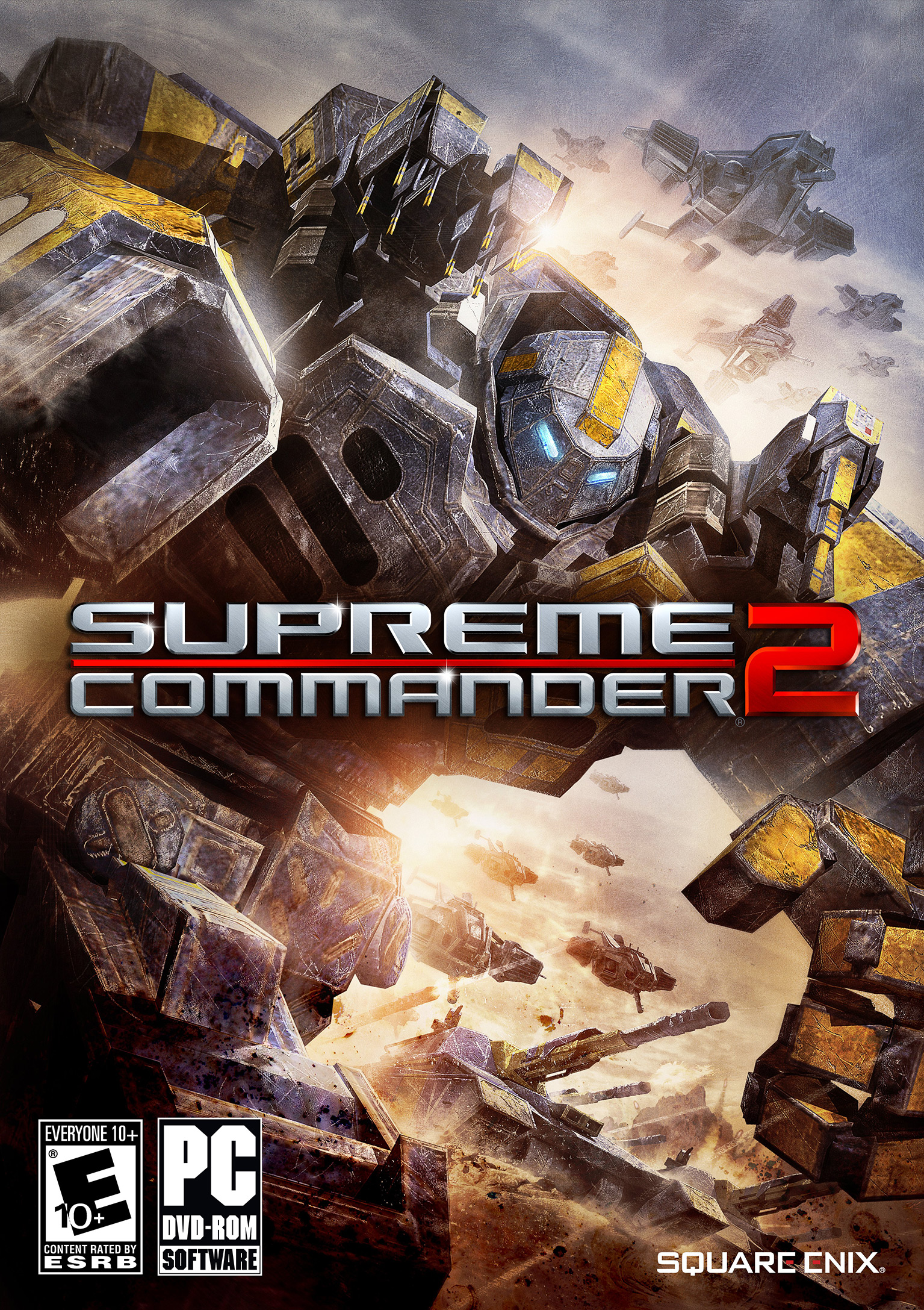Supreme Commander 2 - pedn DVD obal