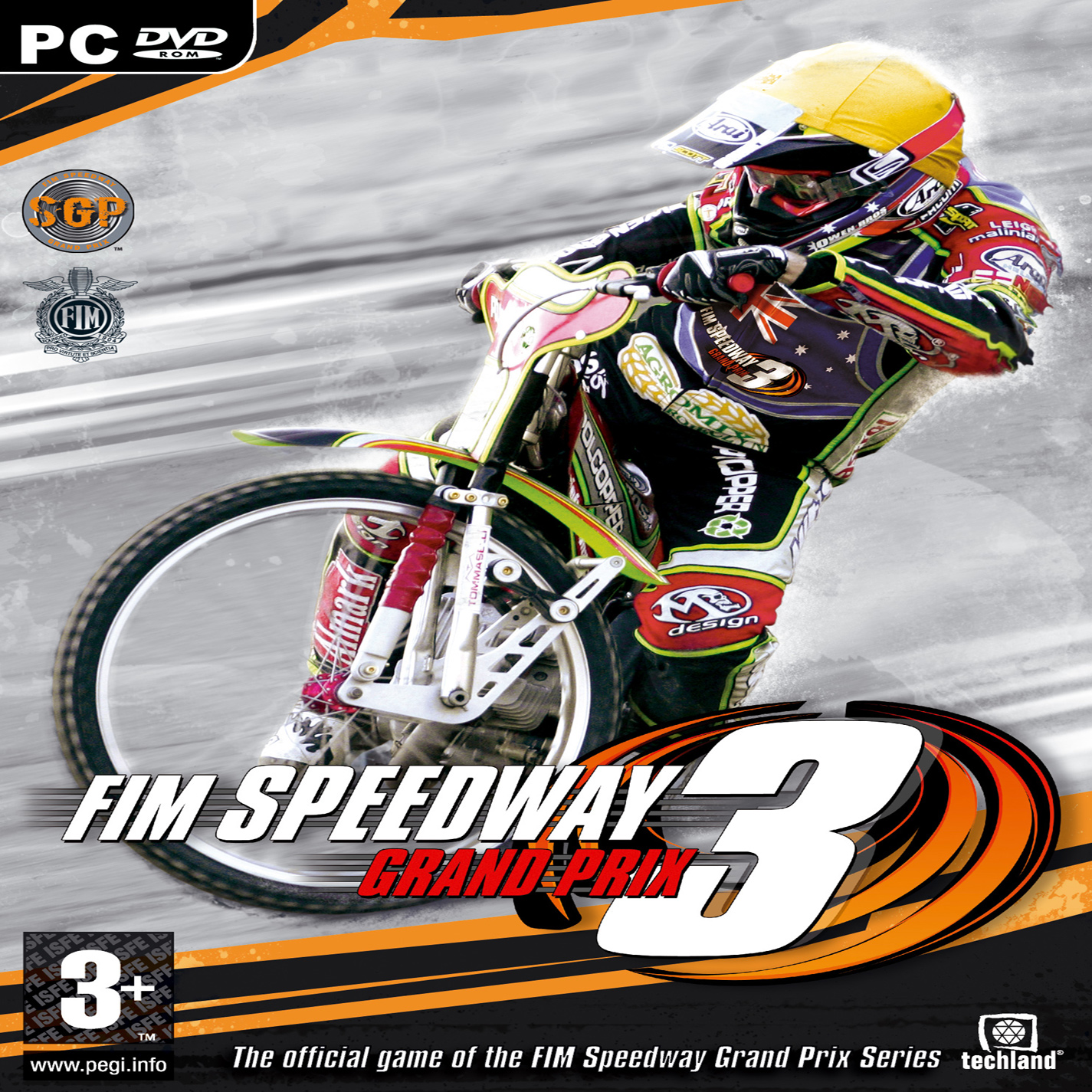 FIM Speedway Grand Prix 3 - pedn CD obal