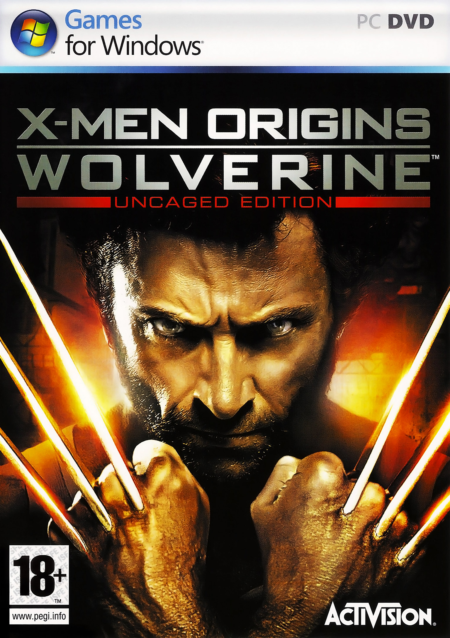 X-Men Origins: Wolverine - pedn DVD obal 2