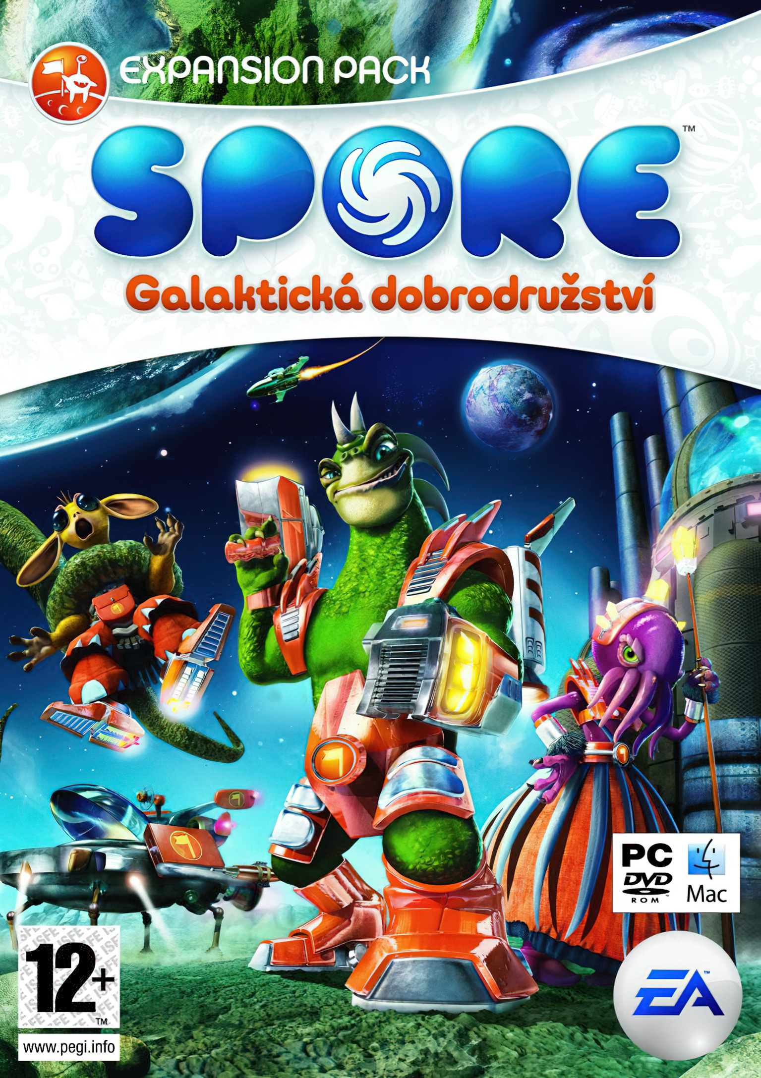 Spore: Galactic Adventures - pedn DVD obal 2