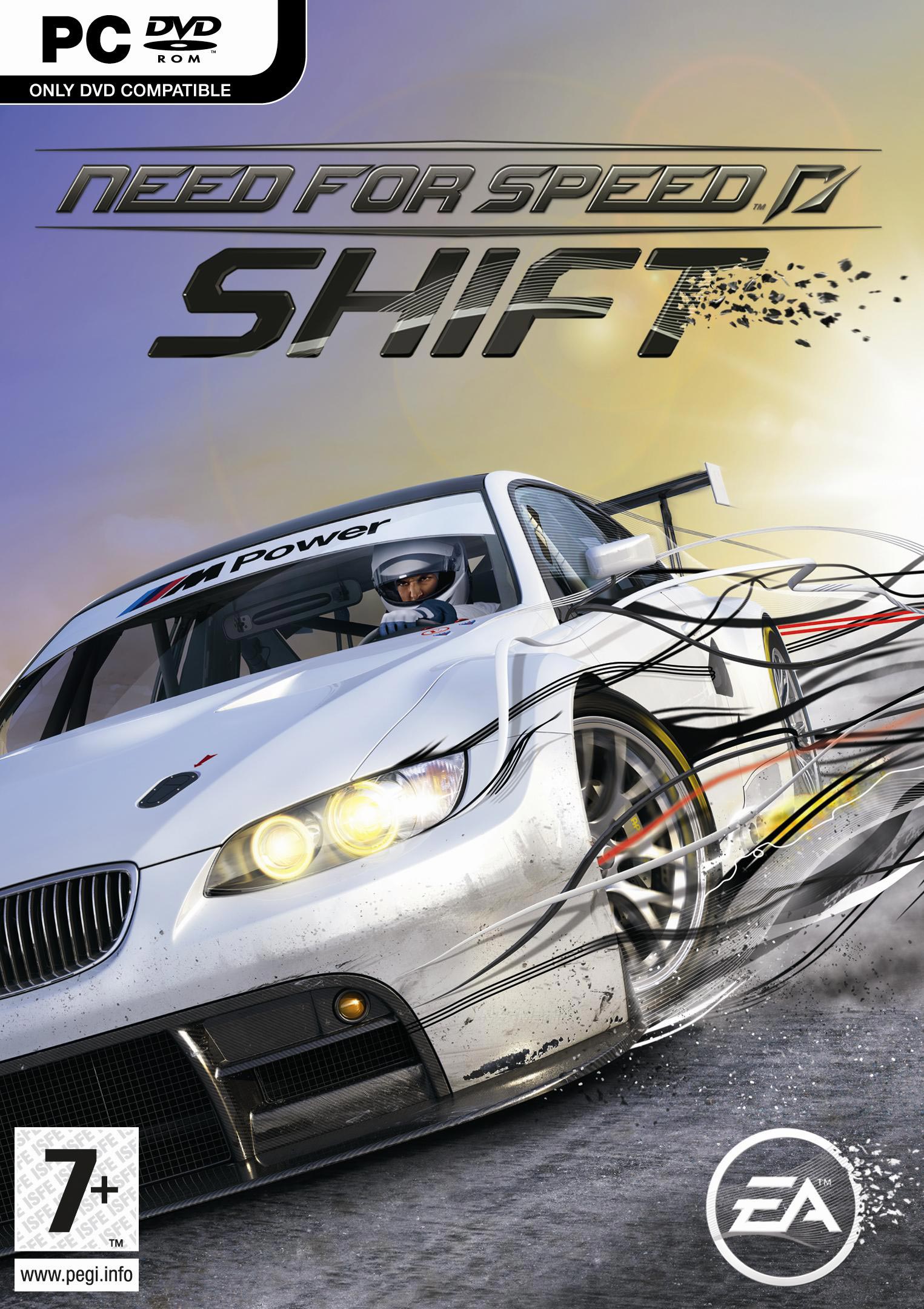 Need for Speed: Shift - pedn DVD obal