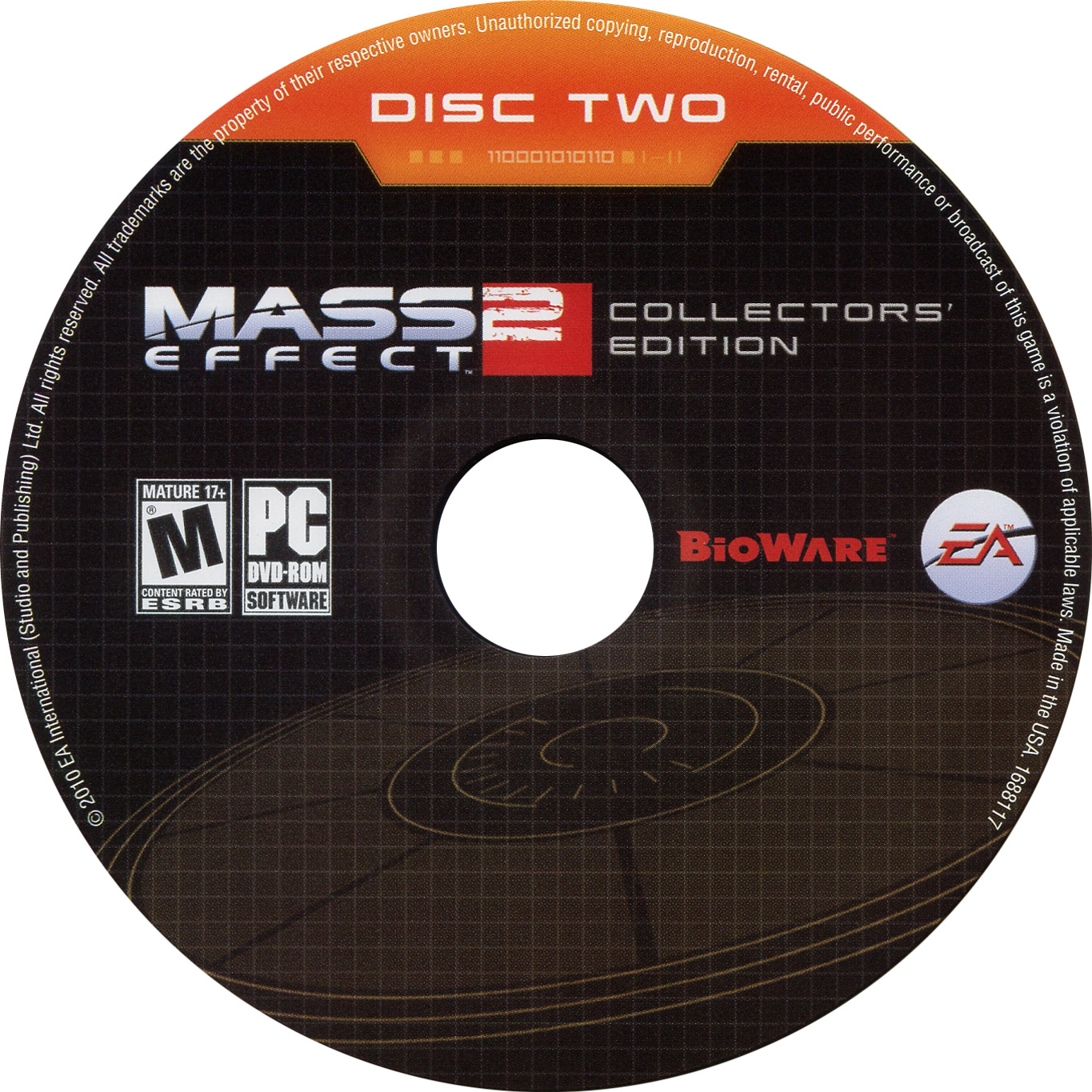 Mass Effect 2 - CD obal 4