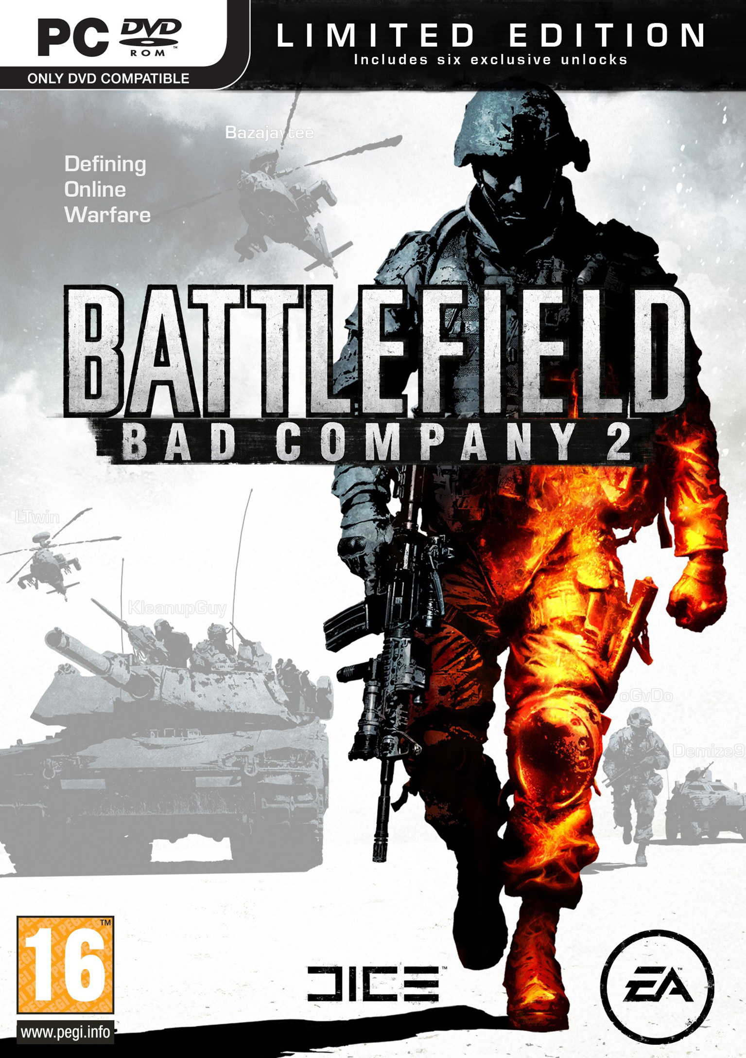 Battlefield: Bad Company 2 - pedn DVD obal 2